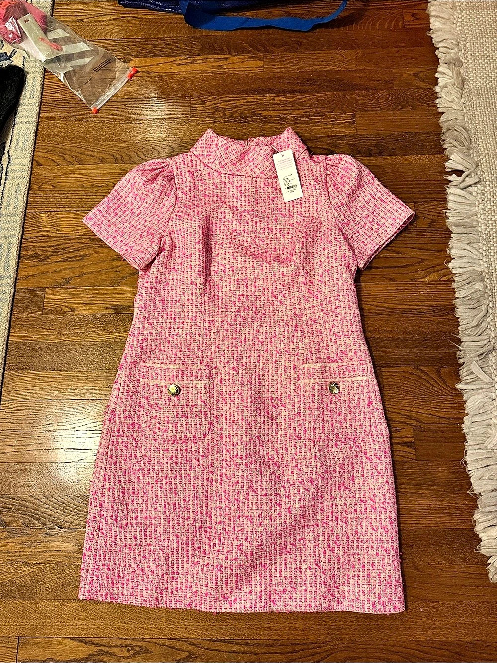 Lilly Pulitzer Sloane Shift Dress Pink & White NWT